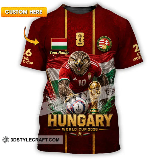 Unisex Shirt - Custom Hungary World Cup 2026 Shirt - T-shirt