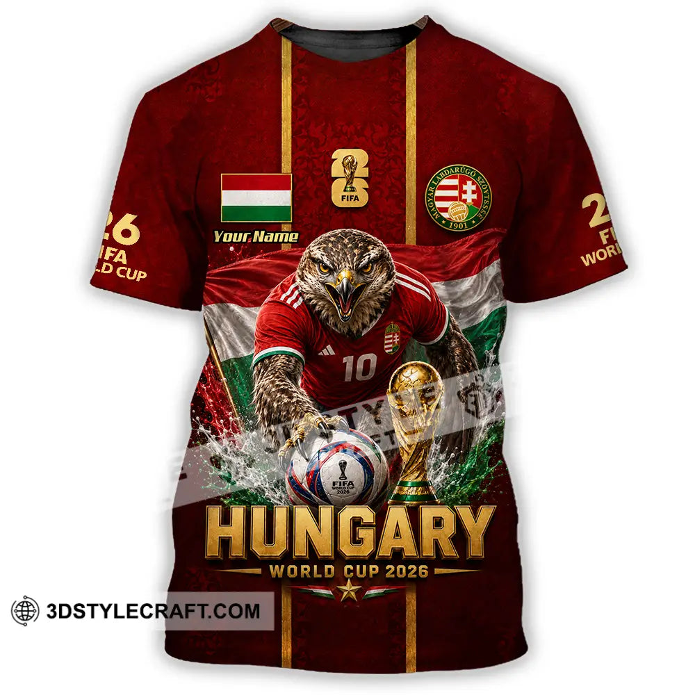 Unisex Shirt - Custom Hungary World Cup 2026 Shirt - T-Shirt / S - T-shirt
