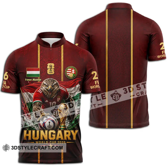 Unisex Shirt - Custom Hungary World Cup 2026 Shirt style option 2