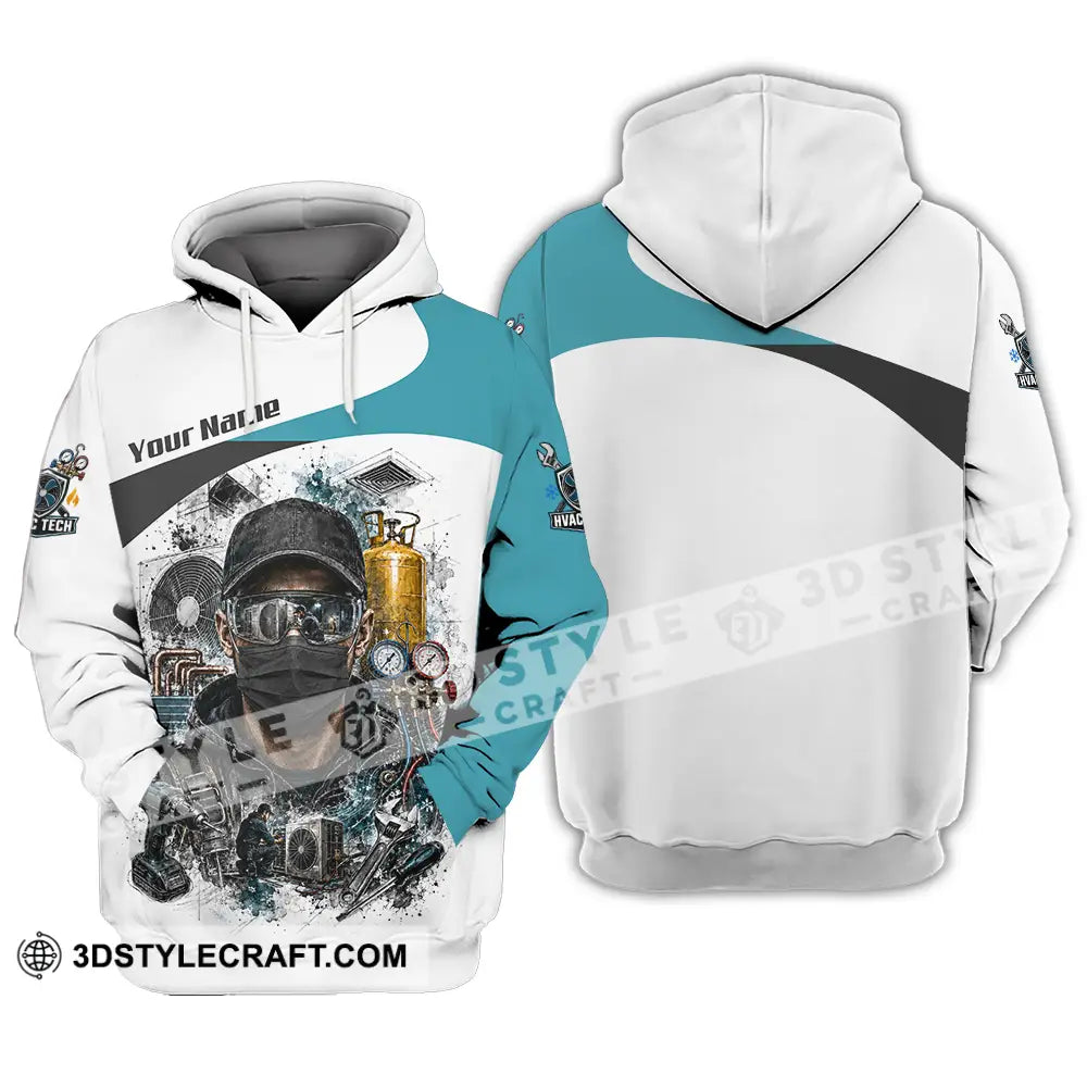 Unisex Shirt - Custom HVAC Tech Shirt - Hoodie / S - T-shirt