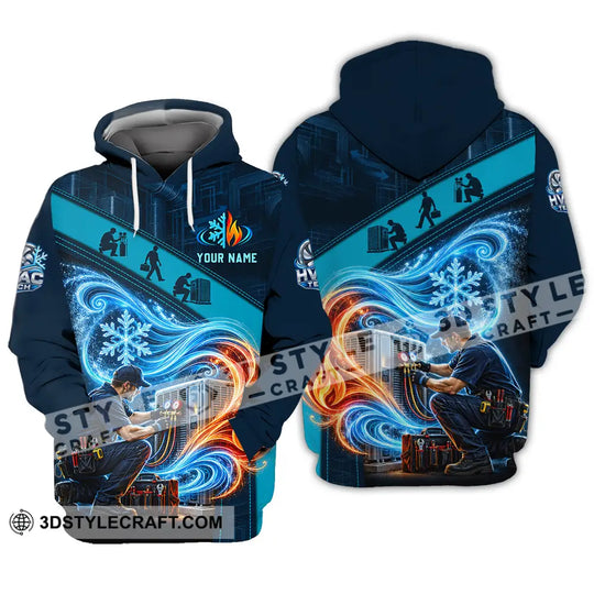Unisex Shirt - Custom HVAC Tech Shirt style option 3