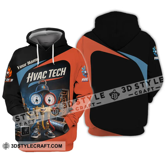 Unisex Shirt - Custom Hvac Tech Shirt style option 3