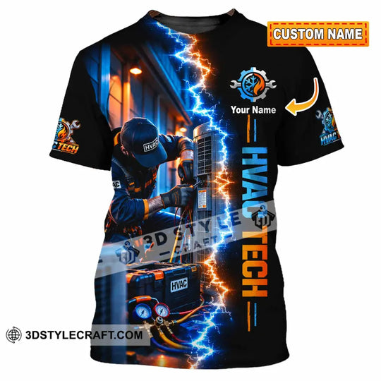 Unisex Shirt - Custom HVAC Tech Shirt style option 1