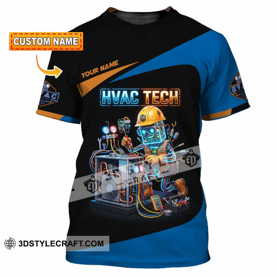 Unisex Shirt - Custom HVAC Tech Shirt style option 1