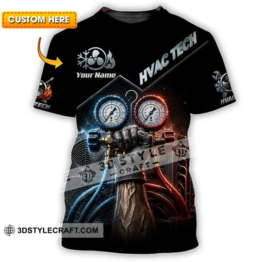 Unisex Shirt - Custom HVAC Tech Shirt style option 1