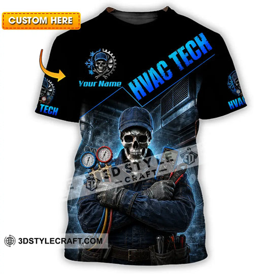 Unisex Shirt - Custom HVAC Tech Shirt style option 1