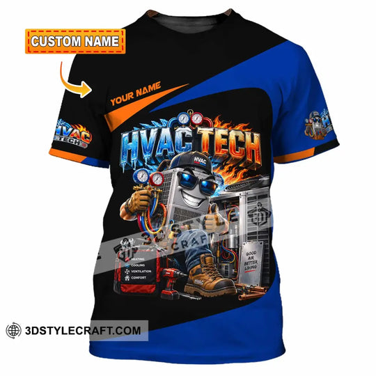 Unisex Shirt - Custom HVAC Tech Shirt style option 1
