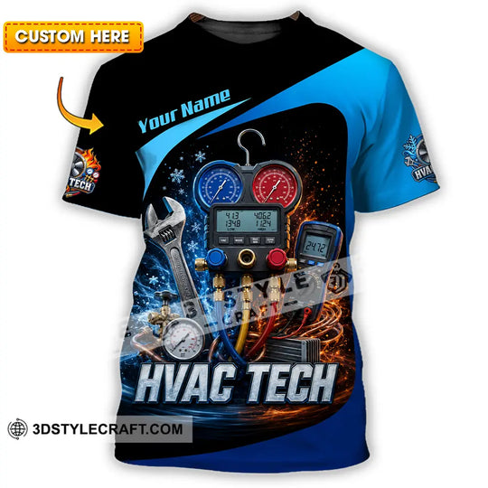 Unisex Shirt - Custom HVAC Tech Shirt style option 1