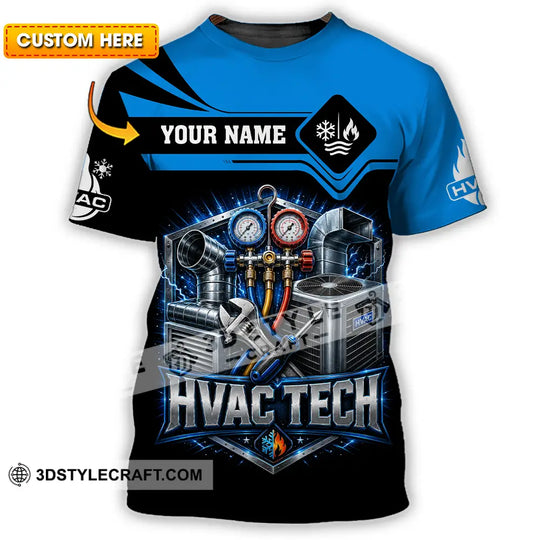 Unisex Shirt - Custom Hvac Tech Shirt style option 1