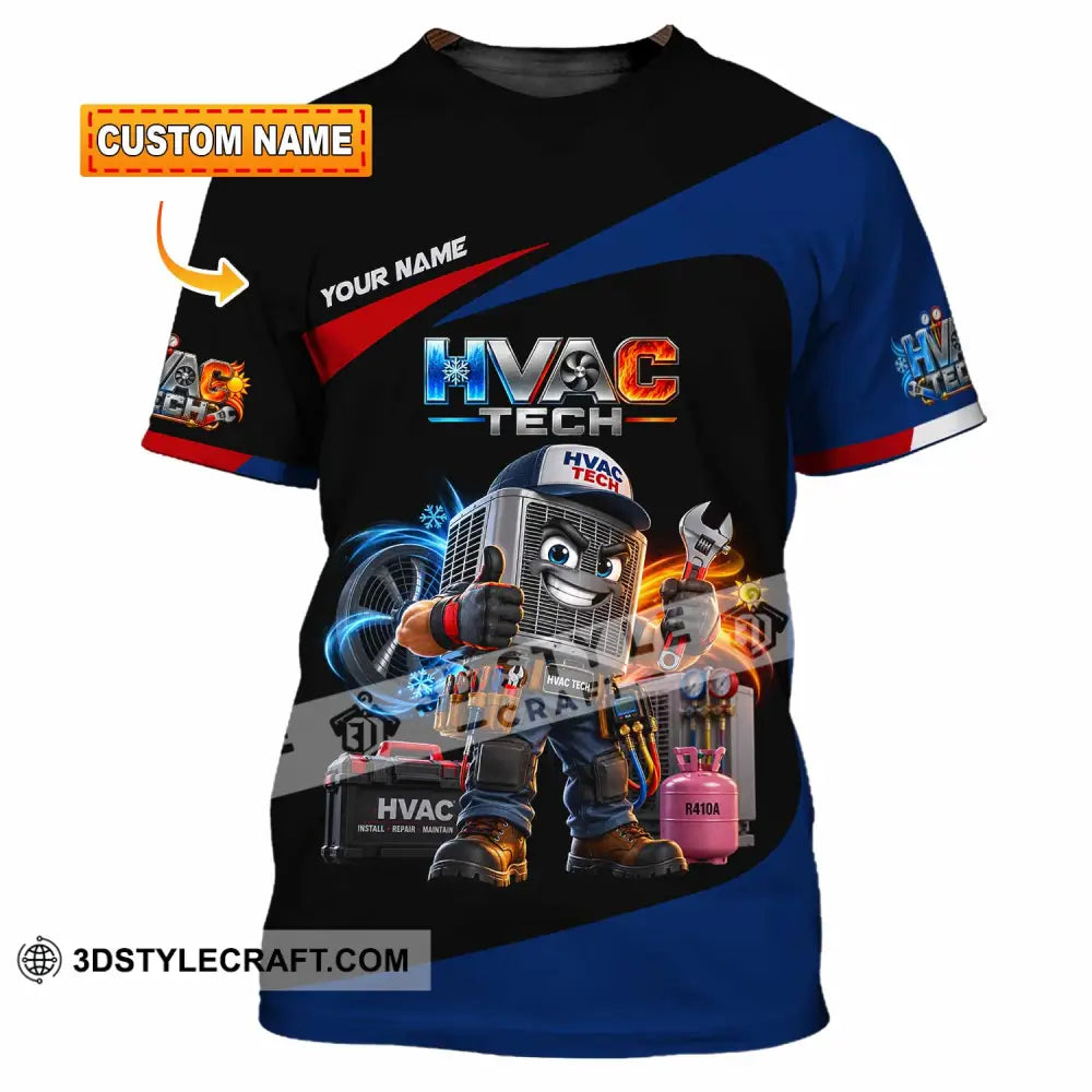 Unisex Shirt - Custom HVAC Tech Shirt - T-shirt