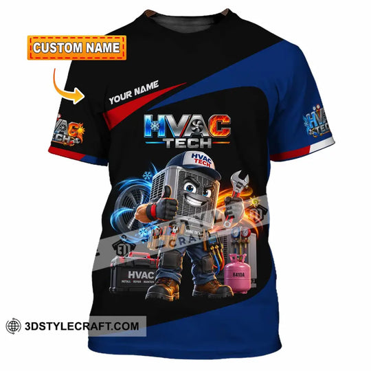 Unisex Shirt - Custom HVAC Tech Shirt style option 1