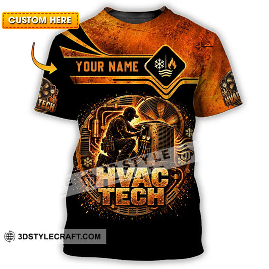 Unisex Shirt - Custom HVAC Tech Shirt - T-shirt