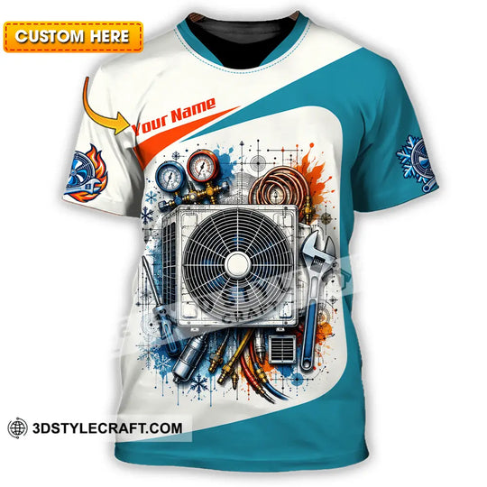 Unisex Shirt - Custom HVAC Tech Shirt style option 1