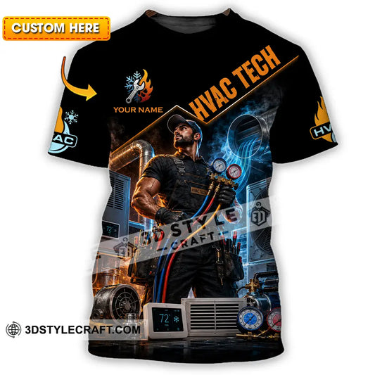 Unisex Shirt - Custom Hvac Tech Shirt - T-shirt