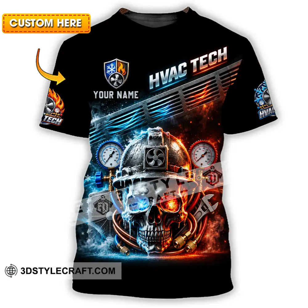 Unisex Shirt - Custom HVAC Tech Shirt - T-shirt