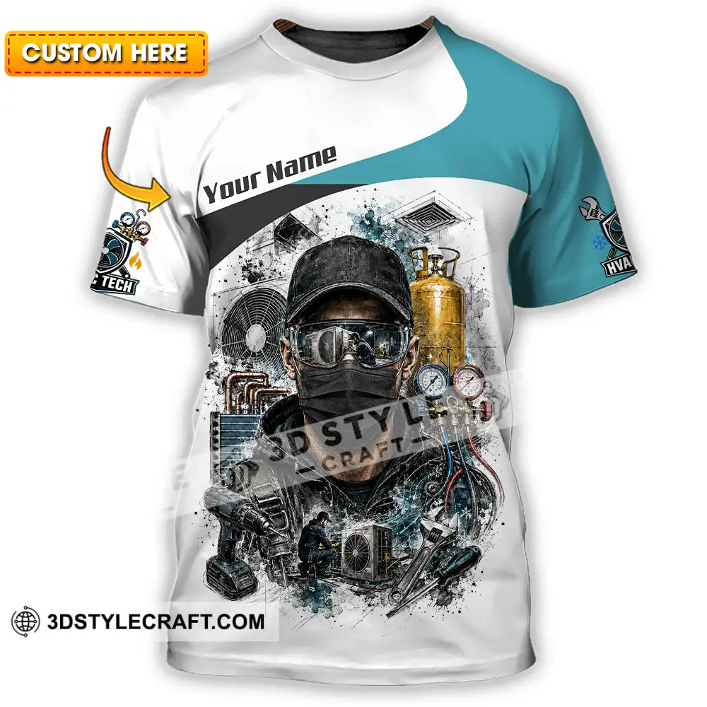 Unisex Shirt - Custom HVAC Tech Shirt - T-shirt