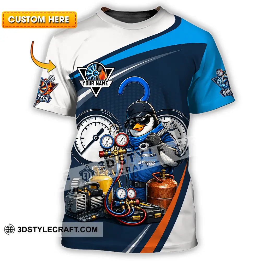 Unisex Shirt - Custom HVAC Tech Shirt - T-shirt