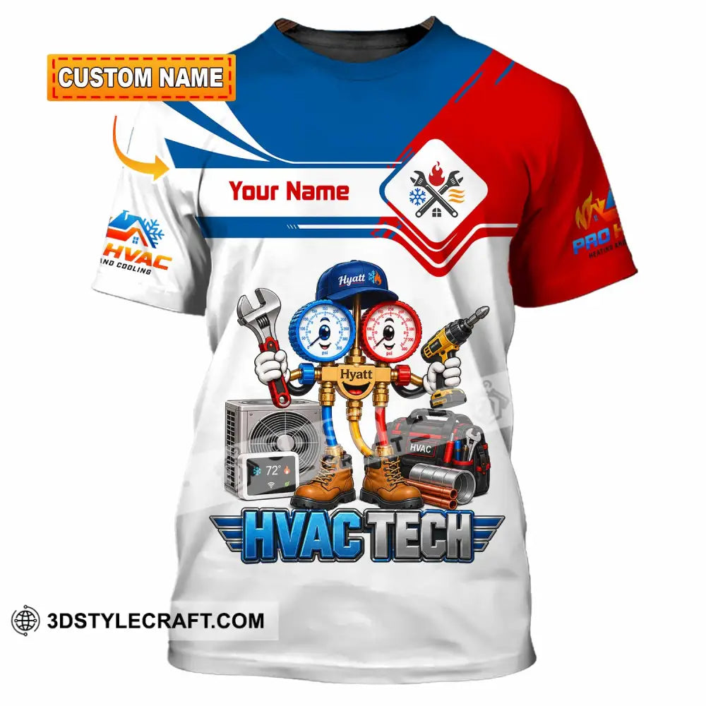 Unisex Shirt - Custom HVAC Tech Shirt - T-shirt