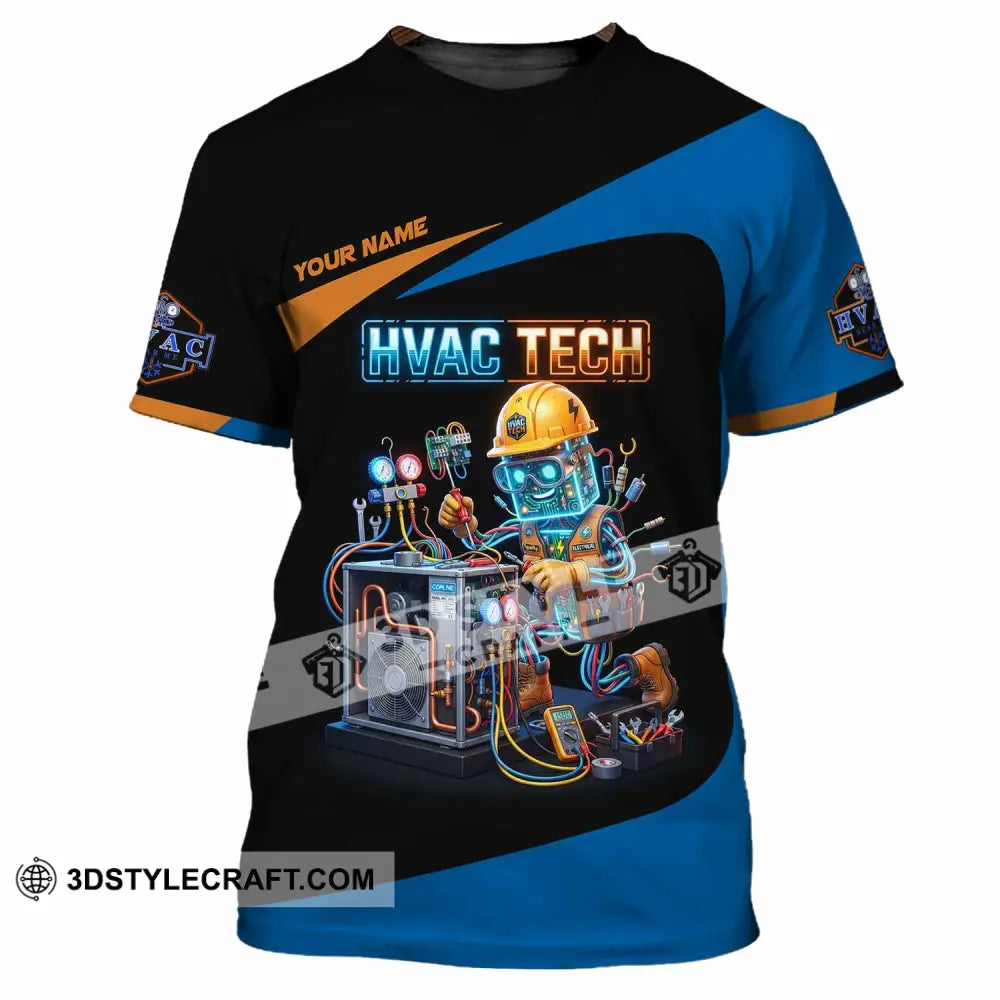 Unisex Shirt - Custom HVAC Tech Shirt - T-Shirt / S - T-shirt