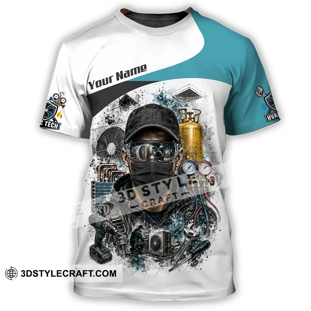 Unisex Shirt - Custom HVAC Tech Shirt - T-Shirt / S - T-shirt