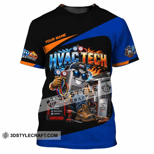 Unisex Shirt - Custom HVAC Tech Shirt style option 2