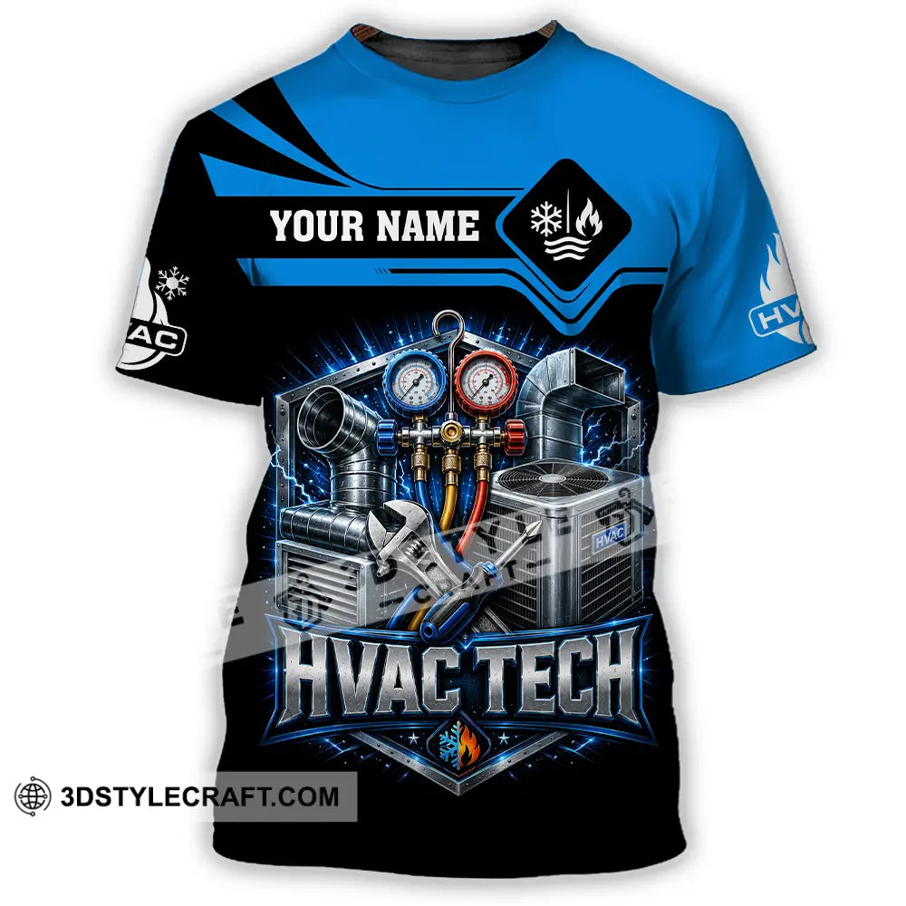 Unisex Shirt - Custom Hvac Tech Shirt - T-Shirt / S - T-shirt