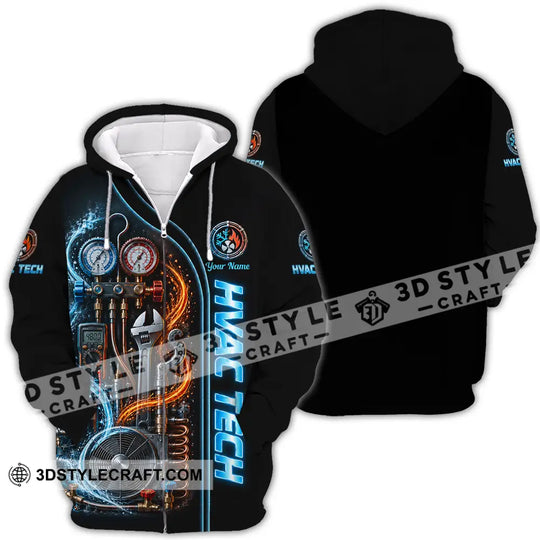 Unisex Shirt - Custom HVAC Tech Shirt style option 4