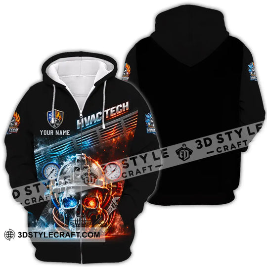 Unisex Shirt - Custom HVAC Tech Shirt style option 4