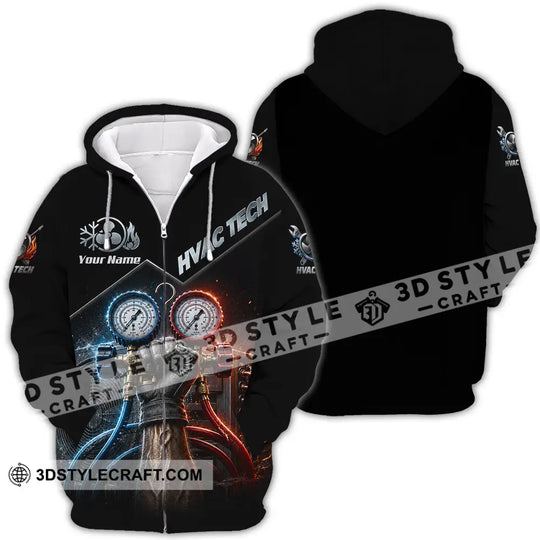Unisex Shirt - Custom HVAC Tech Shirt style option 4
