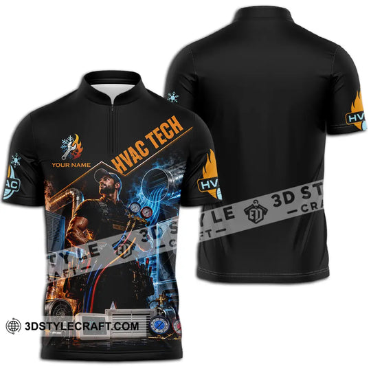 Unisex Shirt - Custom Hvac Tech Shirt style option 2