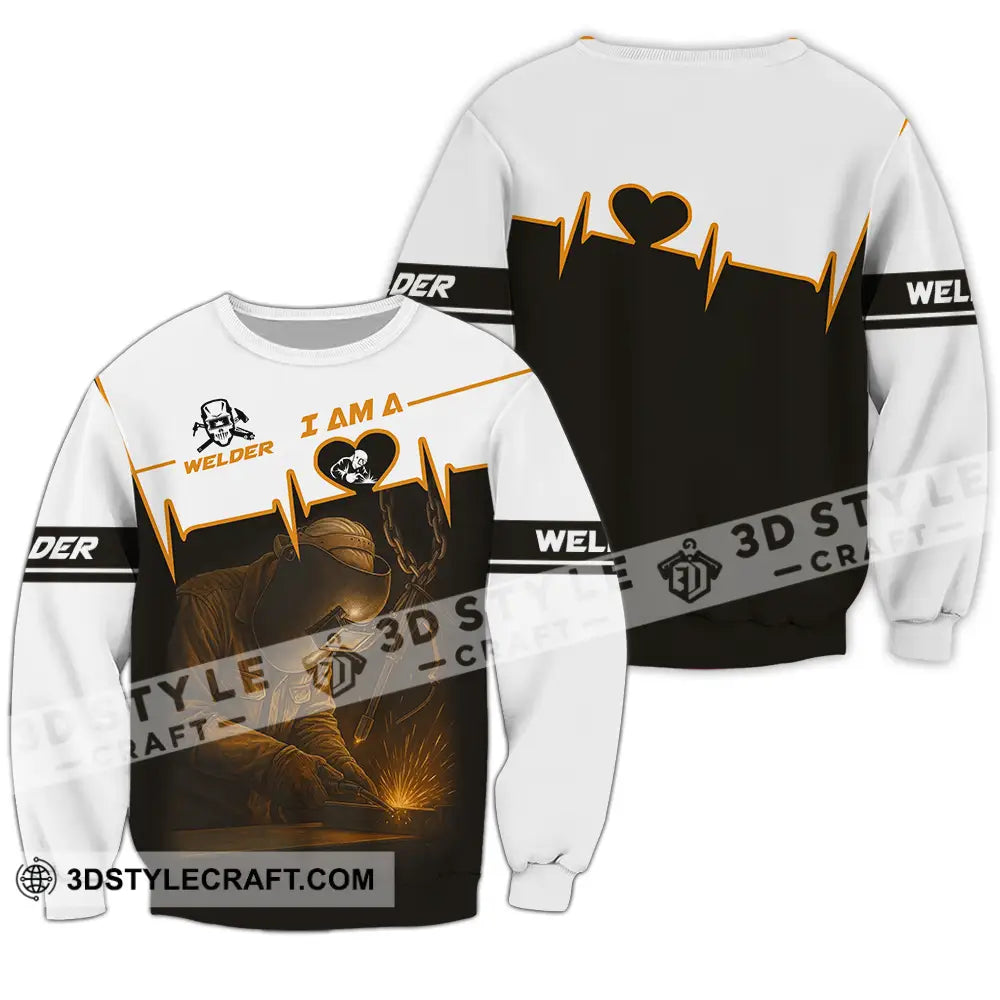 Unisex Shirt Custom I Am Welder Shirt Long Sleeve / S T shirt