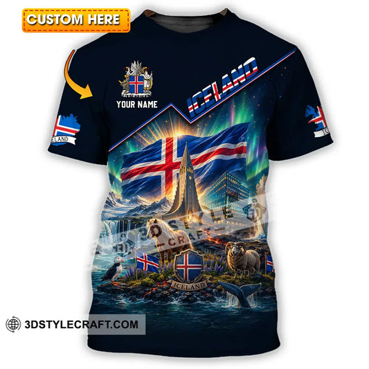 Unisex Shirt - Custom Iceland Shirt - T-shirt