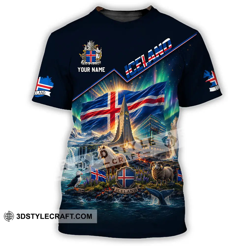 Unisex Shirt - Custom Iceland Shirt - T-Shirt / S - T-shirt