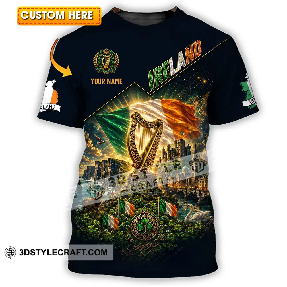 Unisex Shirt - Custom Ireland Shirt - T-shirt