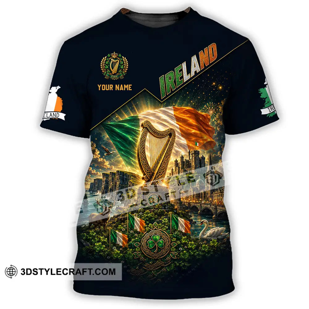 Unisex Shirt - Custom Ireland Shirt - T-Shirt / S - T-shirt