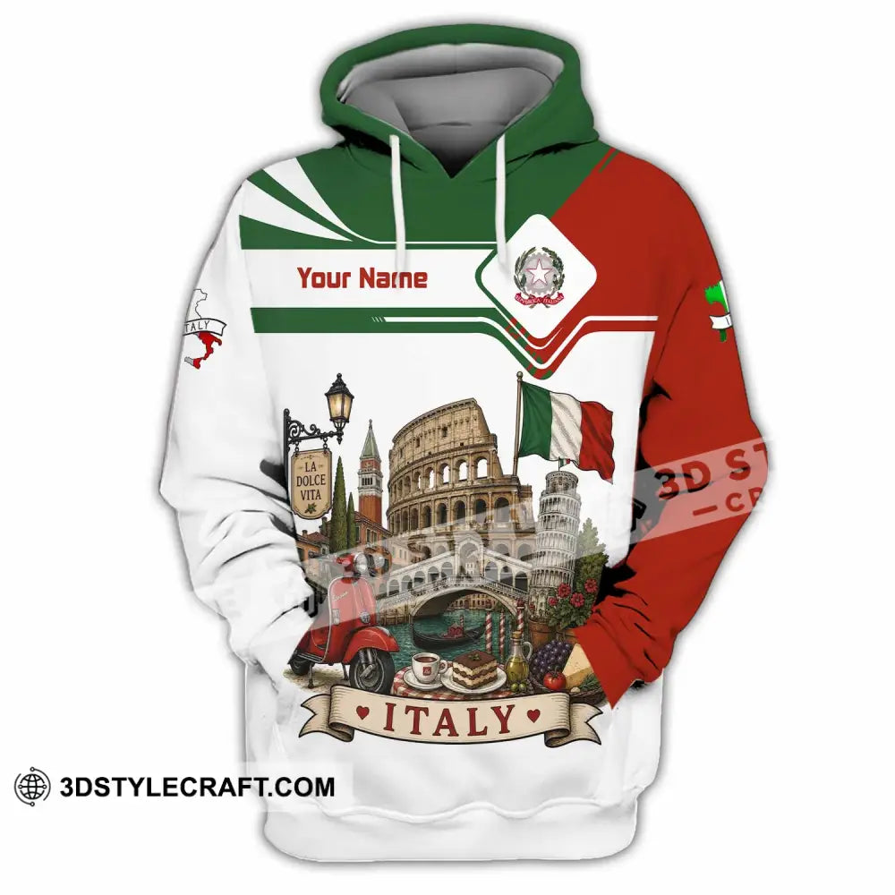Unisex Shirt - Custom Italy Shirt - Hoodie / S - T-shirt