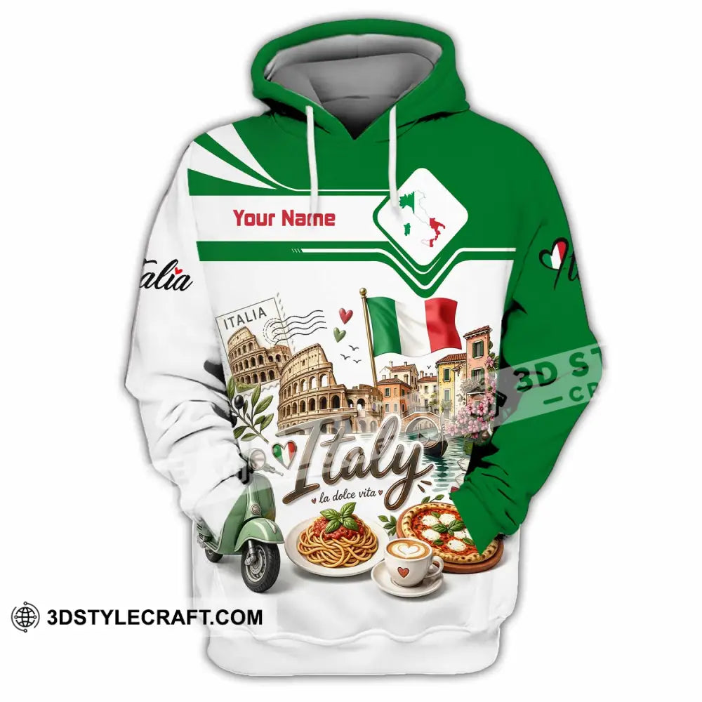 Unisex Shirt - Custom Italy Shirt - Hoodie / S - T-shirt