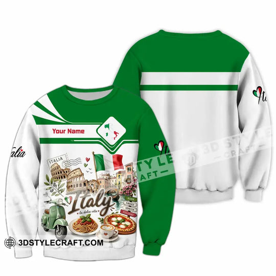 Unisex Shirt - Custom Italy Shirt style option 3