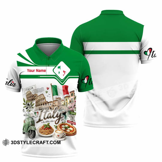 Unisex Shirt - Custom Italy Shirt style option 2