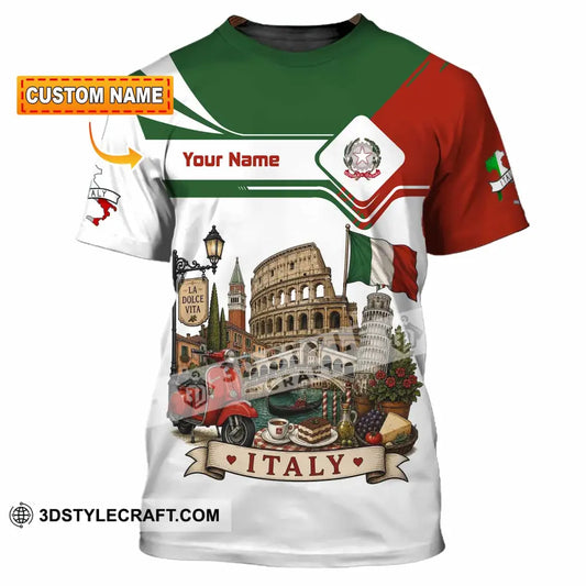 Unisex Shirt - Custom Italy Shirt - T-shirt
