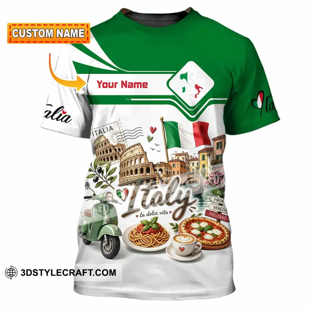 Unisex Shirt - Custom Italy Shirt - T-shirt
