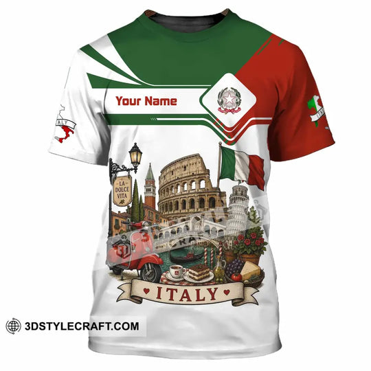 Unisex Shirt - Custom Italy Shirt style option 4
