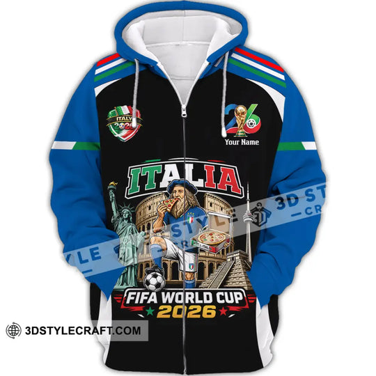 Unisex Shirt - Custom Italy Shirt style option 3