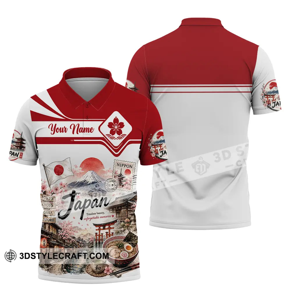 Unisex Shirt - Custom Japan Shirt - Polo Shirt / S - T-shirt