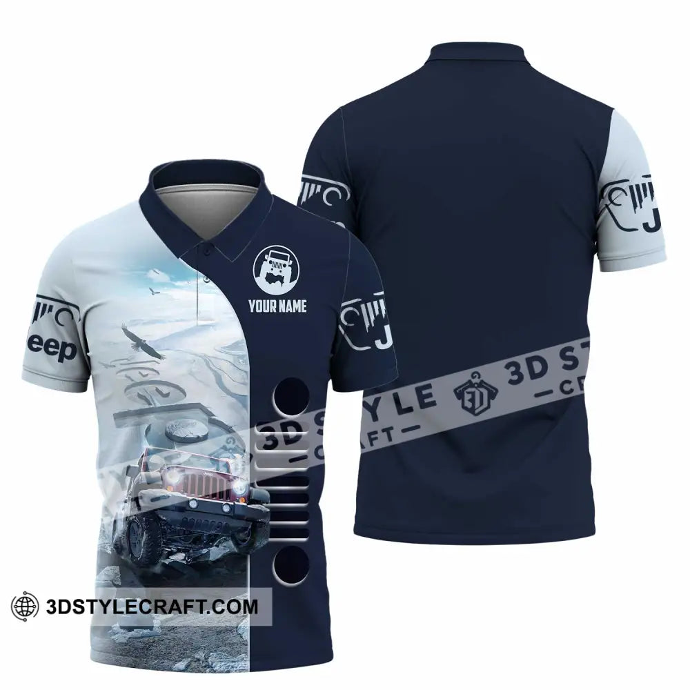Unisex Shirt - Custom Jeep Car Sport Shirt Polo Shirt / S T-shirt