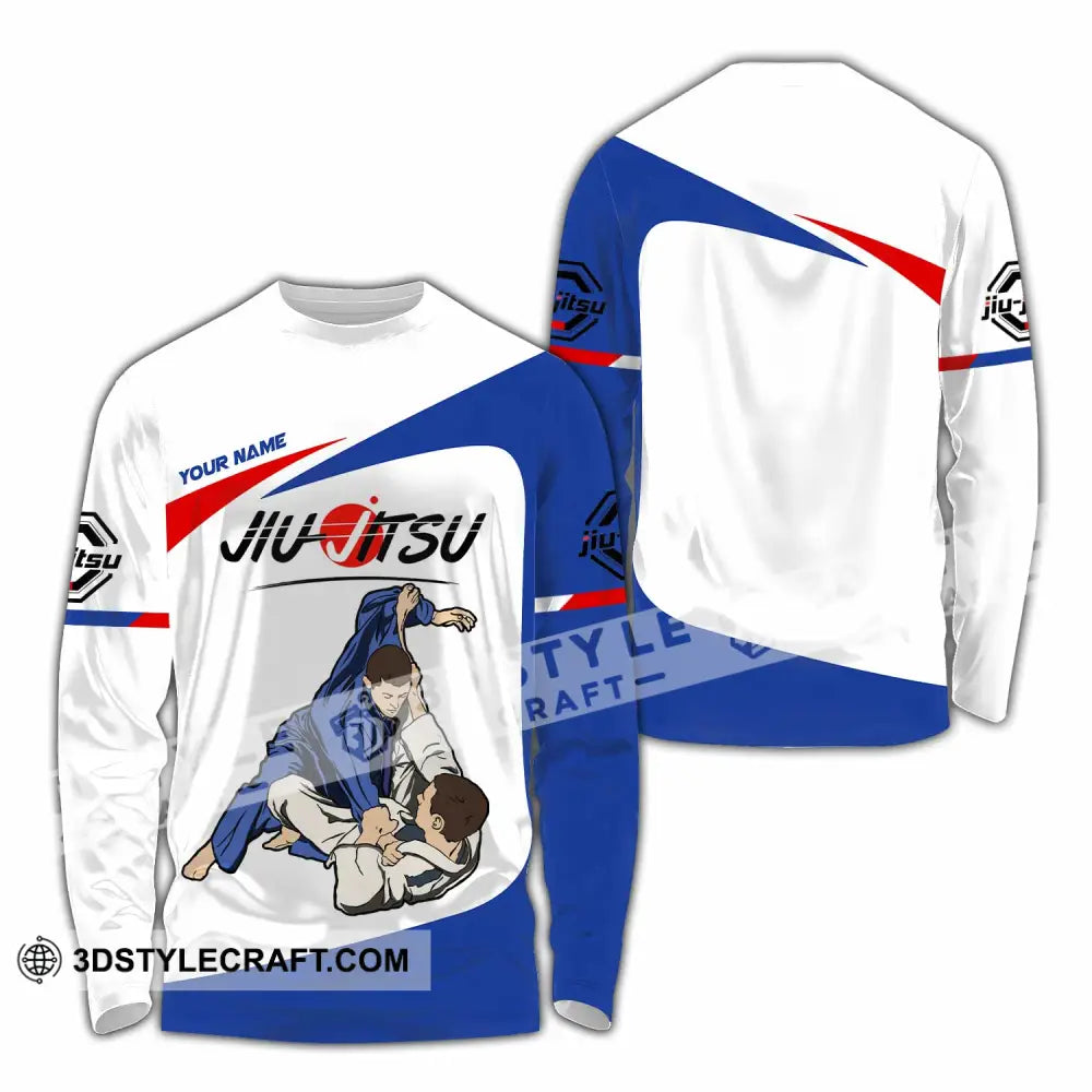 Unisex Shirt - Custom Jiu Jitsu Player Sport Shirt Long Sleeve Shirt / S T-shirt