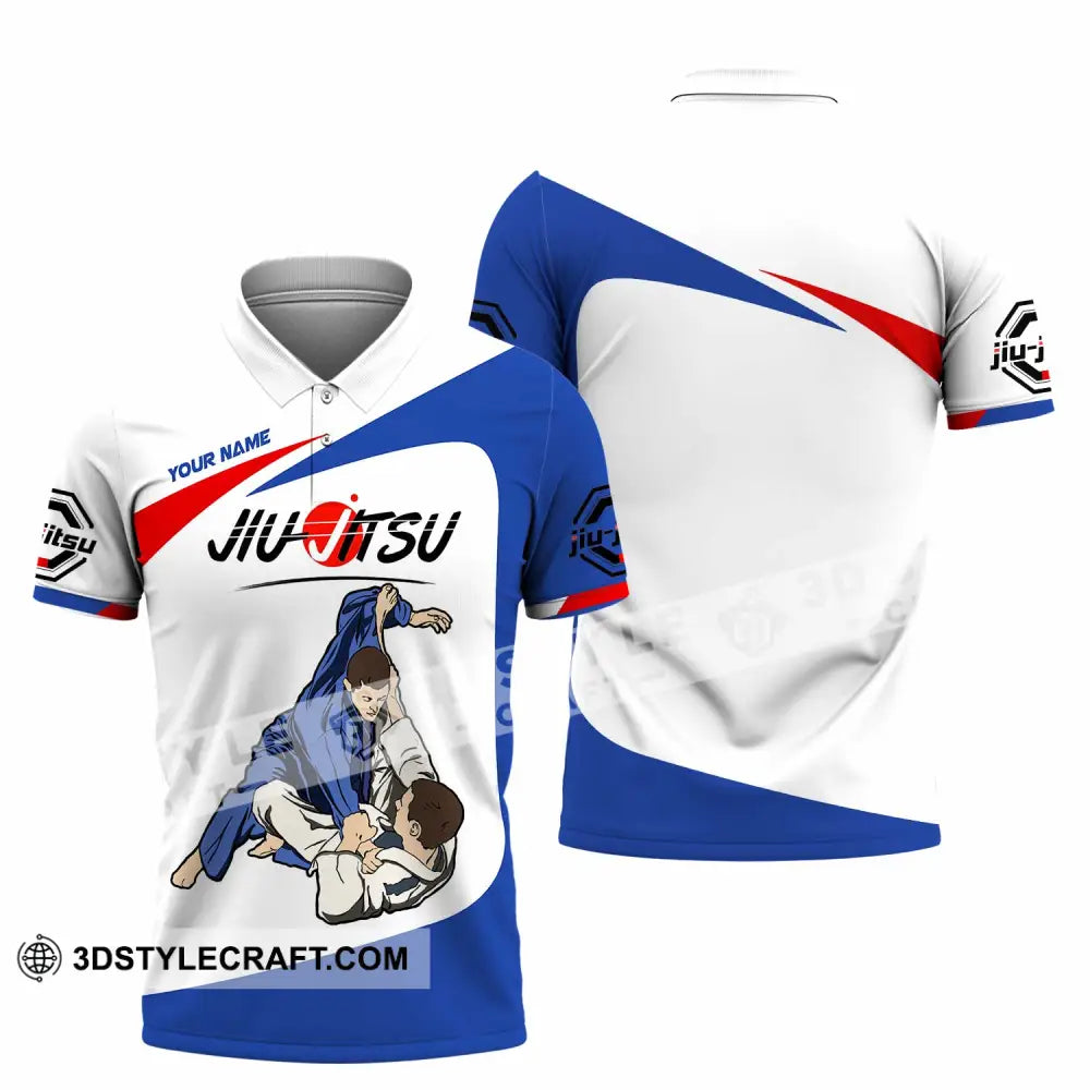 Unisex Shirt - Custom Jiu Jitsu Player Sport Shirt Polo Shirt / S T-shirt