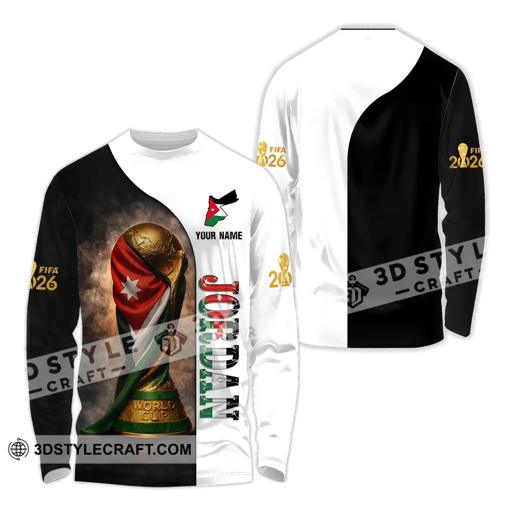 Unisex Shirt - Custom Jordan 3D Shirt Long Sleeve Shirt / S T-shirt