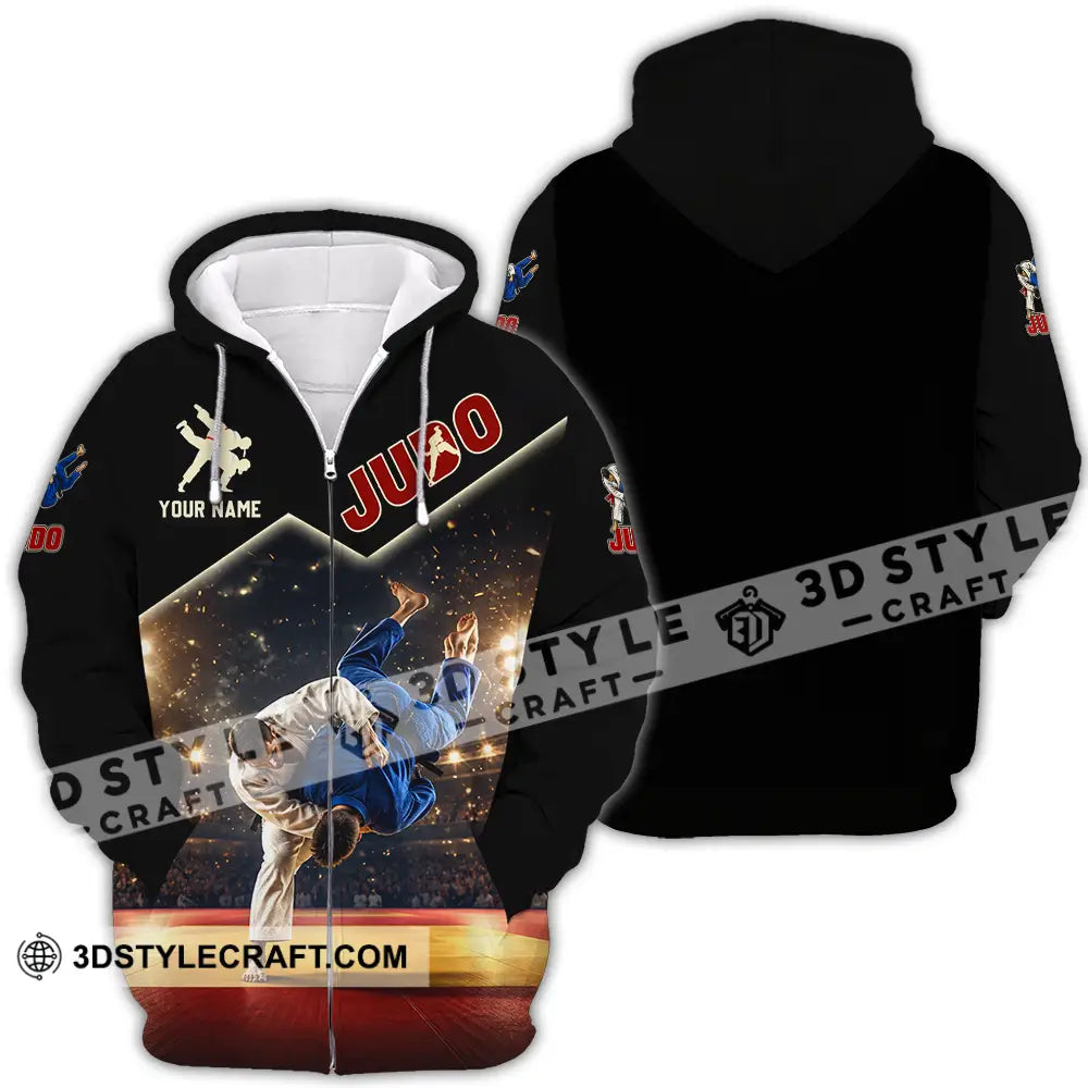 Unisex Shirt - Custom Judo Shirt - Zipper Hoodie / S - T-shirt