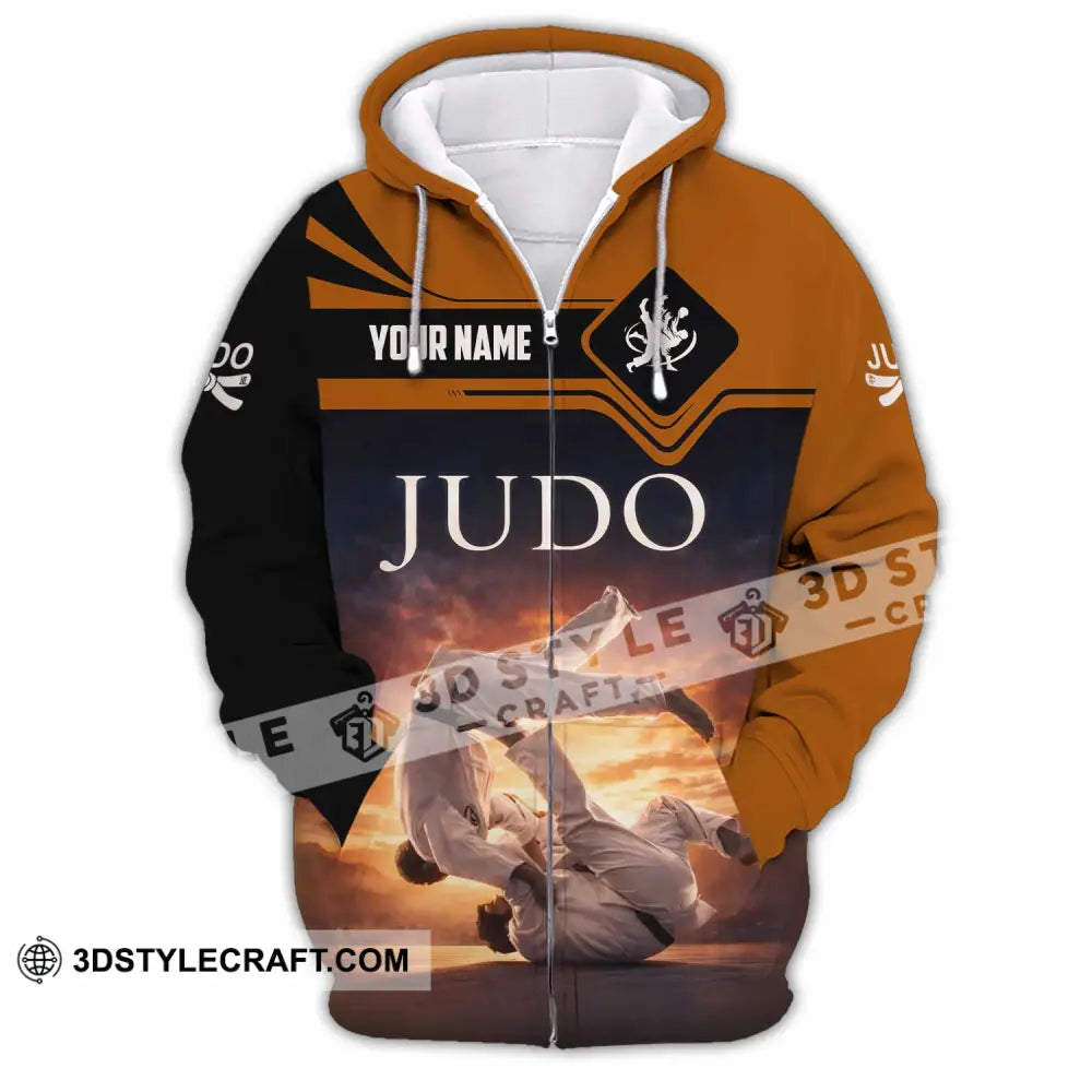 Unisex Shirt - Custom Judo Shirt - Zipper Hoodie / S - T-shirt
